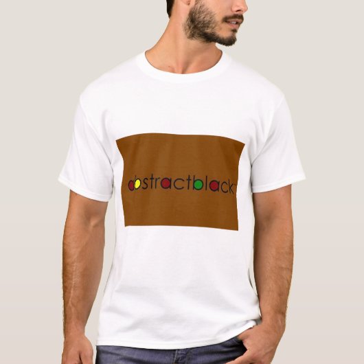 abstracte t-shirt (Voorkant)