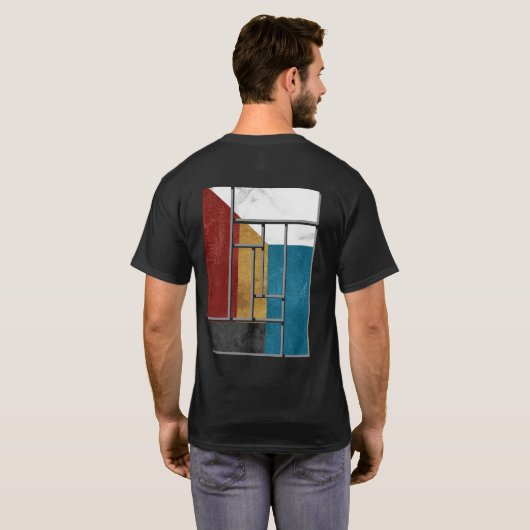 Abstracte T-shirt Ontwerpen (Achterkant volledig)