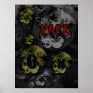 Abstracte tapekouten zwart-wit poster