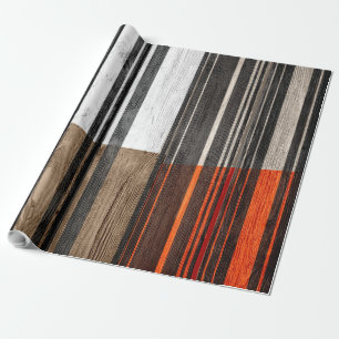 Abstracte tapijtschelp cadeaupapier