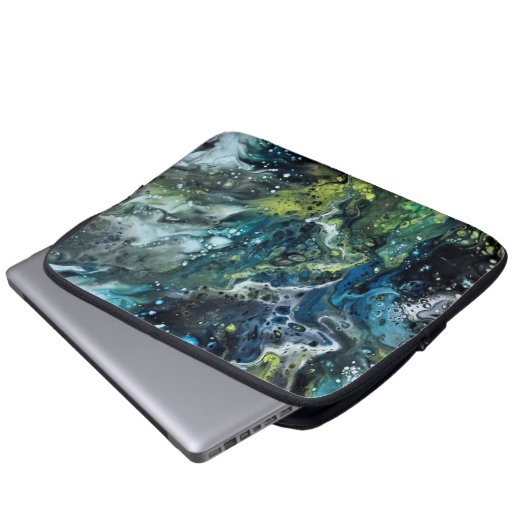 Abstracte tas. laptop sleeve (Voorkant onderkant)