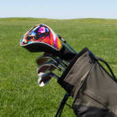 Abstracte tas met zonnebril golfheadcover (Insitu)
