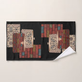Abstracte tassen voor sierdoeleinden bad handdoek (Handdoek)