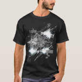 Abstracte Techno T-shirt (Voorkant)