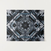 Abstracte technologie: Geo-Cyberpunk ZX-91 Wandkleed (Voorkant (horizontaal))