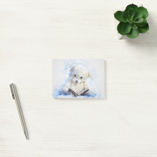 Abstracte Teddy Bear Post-it® Notes (Kantoor)
