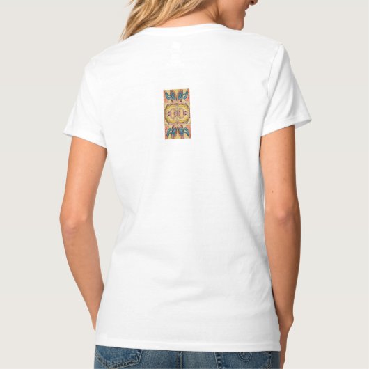 abstracte tee t-shirt (Achterkant)