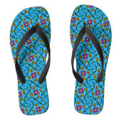 Abstracte Teenslippers van Floral (Voetbed)