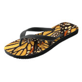 Abstracte Teenslippers van Monarch Butterfly (Schuin)