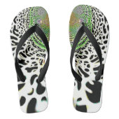 abstracte Teenslippers voor wegwerpdrukpers (Voetbed)