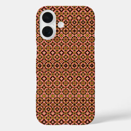 Abstracte Tegel Patroon iPhone / iPad case (Achterkant)