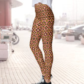 Abstracte Tegel Patroon Leggings