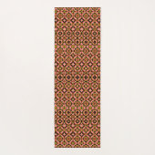 Abstracte Tegel Patroon Yoga Mat (Achterkant)