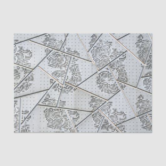 abstracte tegels tissuepapier (Voorkant)