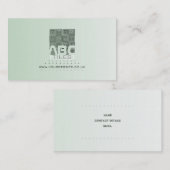 Abstracte Tegels Visitekaartje (Voorkant / Achterkant)