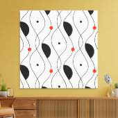 Abstracte tekencanvas afdrukken (Insitu (Woonkamer))