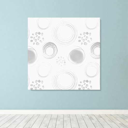 Abstracte tekencanvas afdrukken (Insitu (Houten vloer))