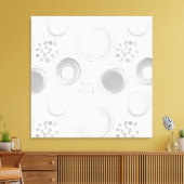 Abstracte tekencanvas afdrukken (Insitu (Woonkamer))