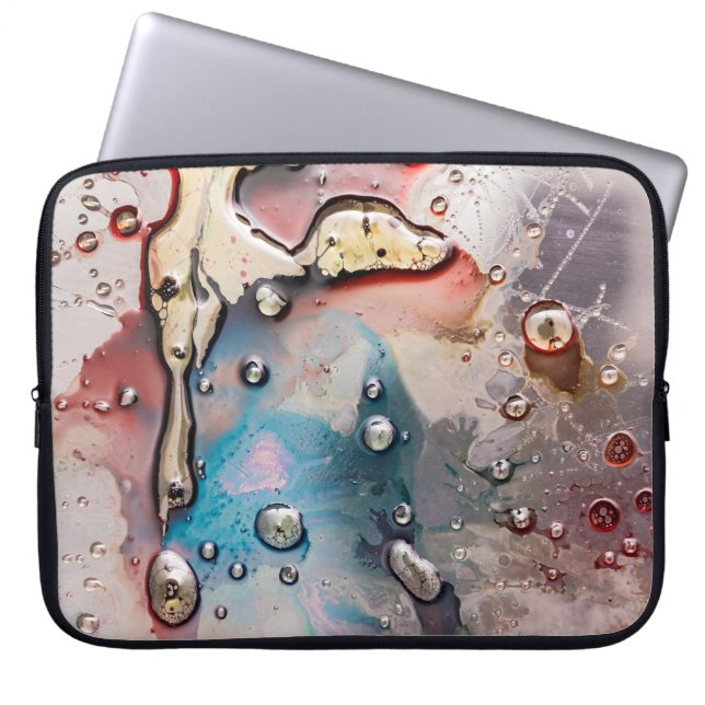 Abstracte tekenillustraties ontwerpen laptop sleeve (Voorkant)