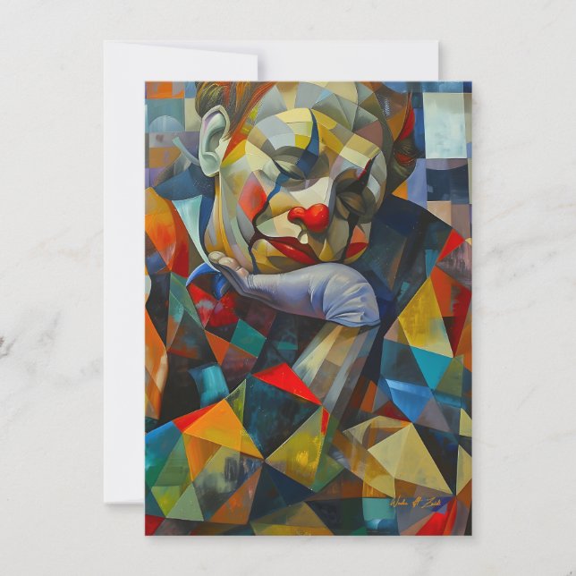 Abstracte tekening  (Voorkant)
