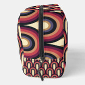 Abstracte tekening in aangepaste naam toilettasje (Rechts)