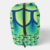 Abstracte tekening in aangepaste naam toilettasje (Rechts)