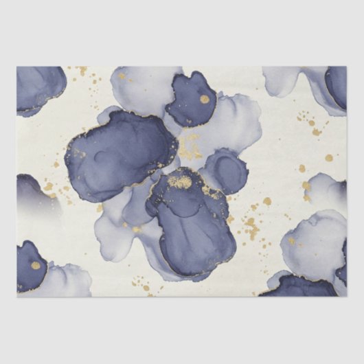 Abstracte tekening van Natasha Us Tissuepapier (Voorkant)