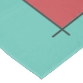 abstracte tekenlijnen uit de jaren 1940 tafelkleed (Gekanteld)