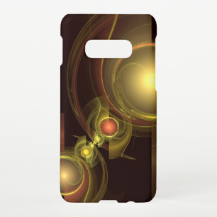 Abstracte tekenmatte voor intieme verbinding samsung galaxy S10E hoesje