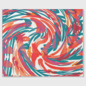 Abstracte tekenstructuur. Kunstbehang. Eenvoudig d Cadeaupapier (Vlak)