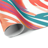 Abstracte tekenstructuur. Kunstbehang. Eenvoudig d Cadeaupapier (Rol Hoek)