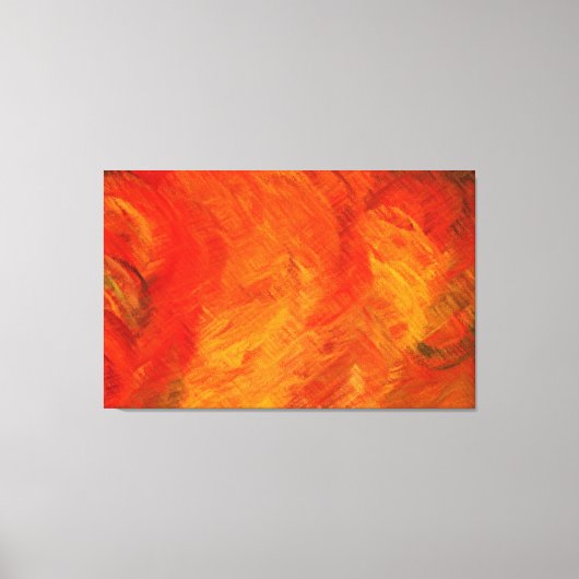 Abstracte tekenverf 8 canvas afdruk (Voorkant)