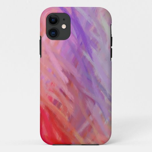 Abstracte tekenverf voor warme kleuren 7 Case-Mate iPhone case (Achterkant)