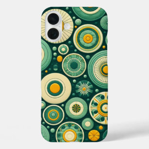 Abstracte telefoonkwestie iPhone 16 plus hoesje
