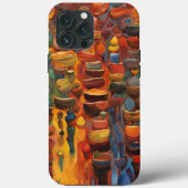 Abstracte telefoonkwestie Case-Mate iPhone case (Achterkant)