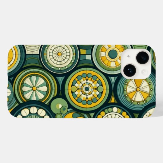 Abstracte telefoonkwestie Case-Mate iPhone case (Achterkant (horizontaal))
