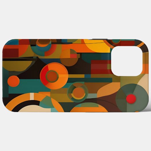 Abstracte telefoonkwestie Case-Mate iPhone case (Achterkant (horizontaal))