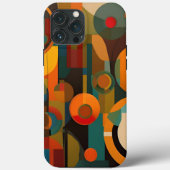 Abstracte telefoonkwestie Case-Mate iPhone case (Achterkant)
