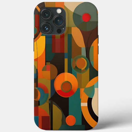 Abstracte telefoonkwestie Case-Mate iPhone case (Achterkant)
