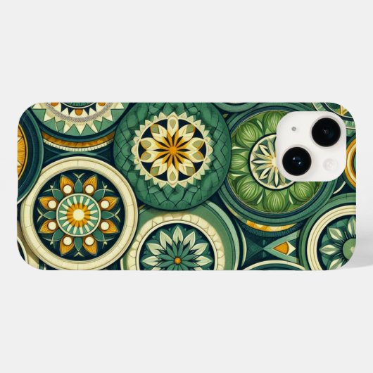 Abstracte telefoonkwestie Case-Mate iPhone case (Achterkant (horizontaal))