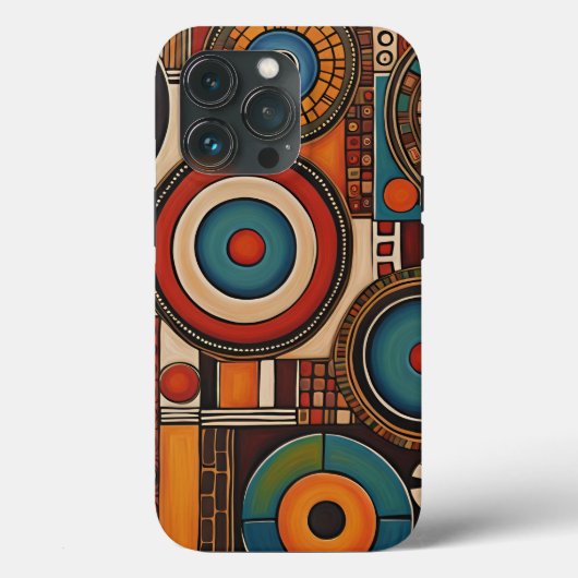 Abstracte telefoonkwestie Case-Mate iPhone case (Achterkant)