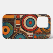 Abstracte telefoonkwestie Case-Mate iPhone case (Achterkant (horizontaal))