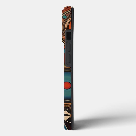 Abstracte telefoonkwestie Case-Mate iPhone case (Achterkant / Links)