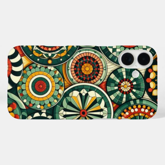 Abstracte telefoonkwestie Case-Mate iPhone case (Achterkant (horizontaal))