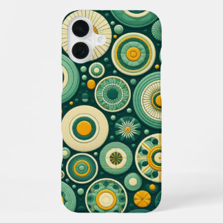Abstracte telefoonkwestie iPhone 16 plus hoesje