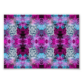 Abstracte terugbetaling foto afdruk