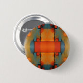 Abstracte Texturele Kunst: Natuur concept kunstkle Ronde Button 5,7 Cm (Voorkant /achterkant)