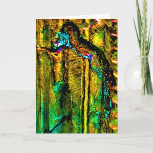 Abstracte texturen, kaart (Voorkant)