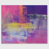 Abstracte textuur. 2d illustratie. Expressieve han Cadeaupapier (Vlak)