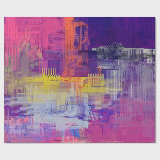 Abstracte textuur. 2d illustratie. Expressieve han Cadeaupapier (Vlak)